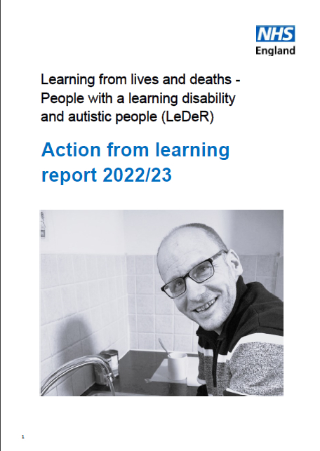 Action from learning report 22/23 cover